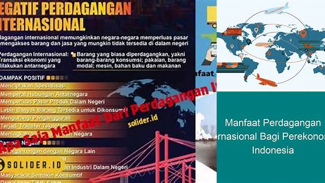 Temukan 10 Manfaat Perdagangan Internasional yang Jarang Diketahui