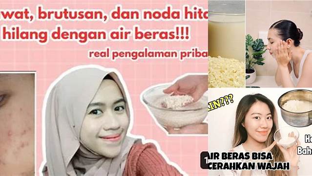 10 Manfaat apa manfaat air cucian beras untuk wajah Rahasia Kulit Sehat Alami