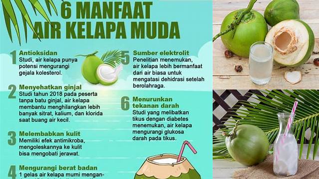 Temukan Manfaat Air Kelapa Muda yang Jarang Diketahui