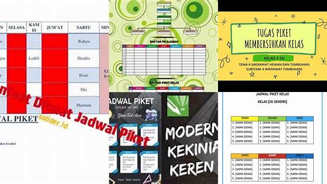 Temukan Rahasia Manfaat Membuat Jadwal Piket yang Perlu Anda Tahu