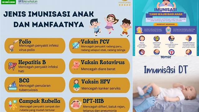 10 Manfaat Imunisasi yang Jarang Diketahui
