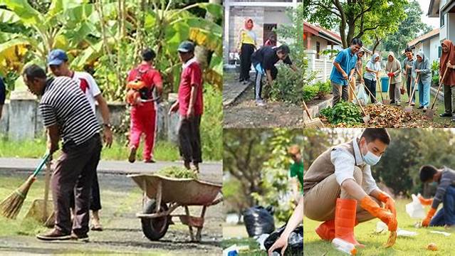 Temukan 10 Manfaat Kerja Bakti yang Jarang Diketahui