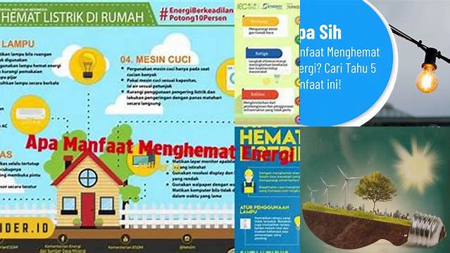 Temukan Manfaat Penghematan Energi yang Jarang Diketahui