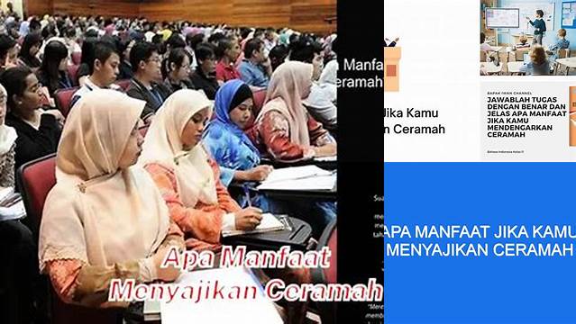 Manfaat Luar Biasa Ceramah: Temuan dan Wawasan Eksklusif