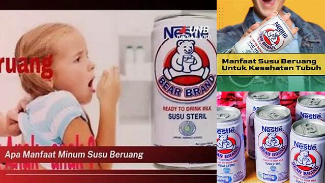 Temukan Manfaat Minum Susu Beruang yang Jarang Diketahui