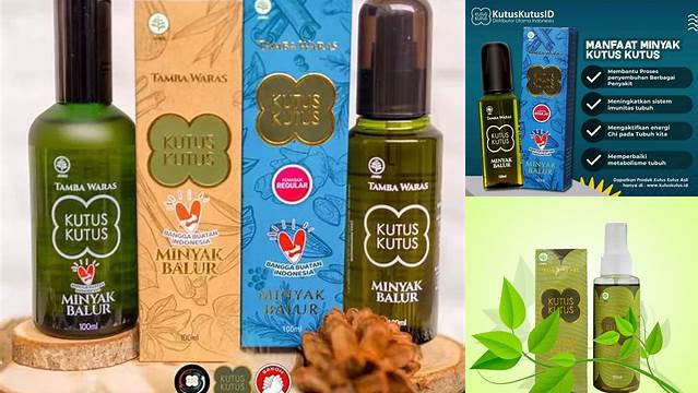 Temukan 69 Manfaat Minyak Kutus Kutus yang Jarang Diketahui