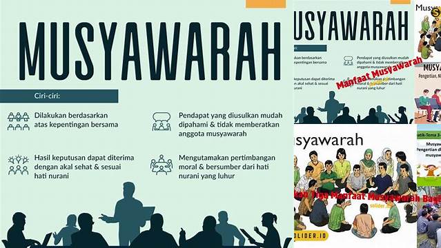 Temukan 10 Manfaat Musyawarah yang Jarang Diketahui