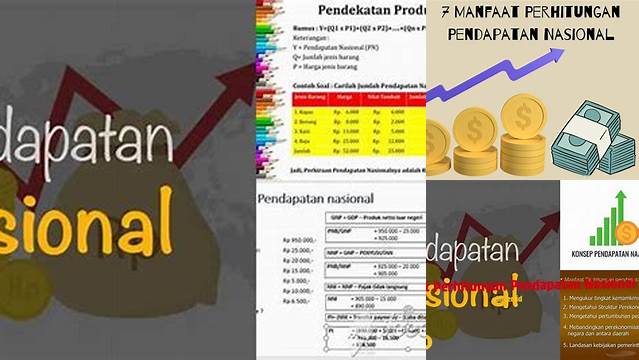 Temukan Manfaat Apa Saja Perhitungan Pendapatan Nasional Yang Jarang Diketahui