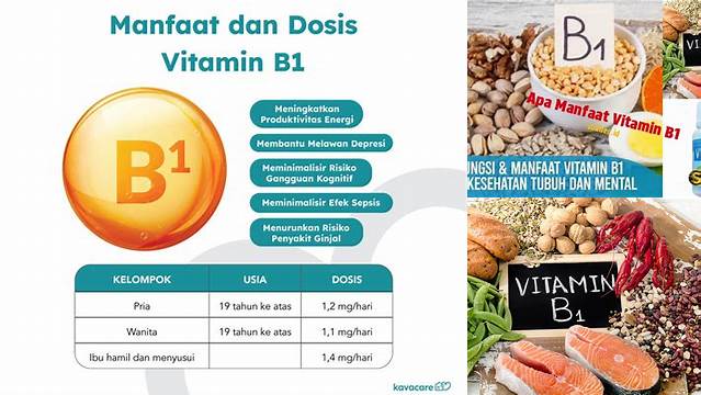 Manfaat Vitamin B1: Penemuan Eksklusif yang Perlu Anda Tahu