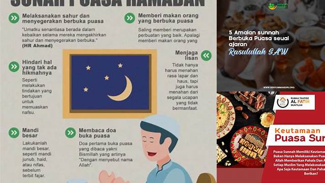 Apa Saja Puasa Sunnah