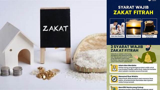 Apa Saja Syarat Zakat Fitrah