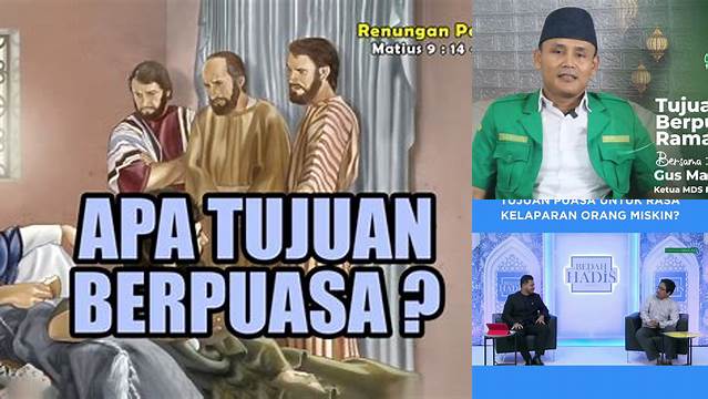 Apa Tujuan Berpuasa