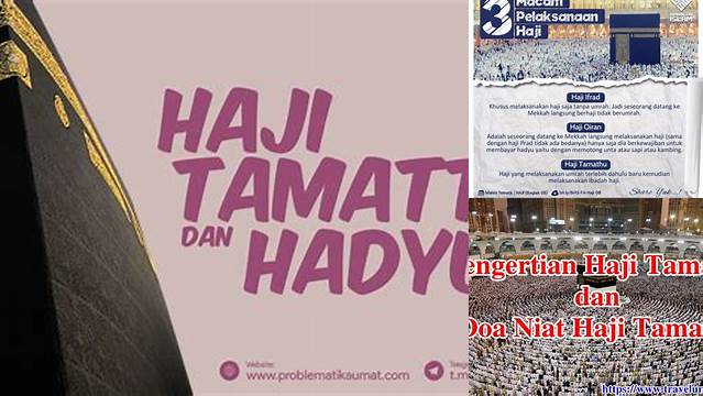 Apa Yang Dimaksud Dengan Haji Tamattu