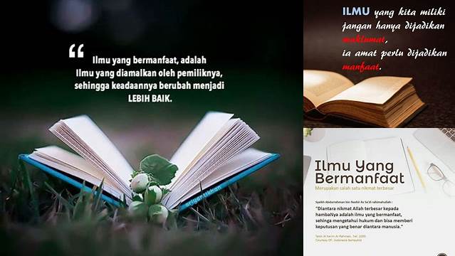 Temukan Manfaat Ilmu yang Bermanfaat yang Jarang Diketahui