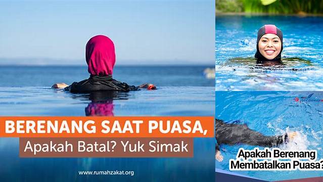 Apakah Boleh Berenang Saat Puasa