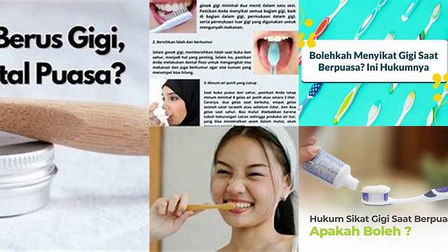 Apakah Boleh Gosok Gigi Saat Puasa