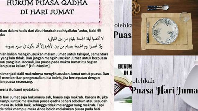 Apakah Boleh Puasa Hari Jumat