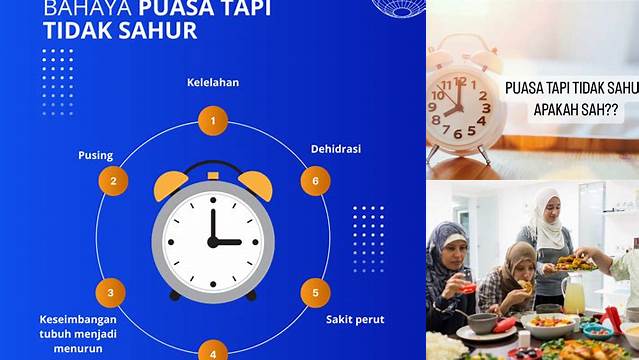 Apakah Boleh Tidak Sahur Tapi Puasa