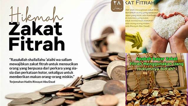 Apakah Boleh Zakat Fitrah Dengan Uang