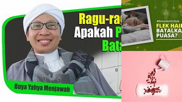 Apakah Flek Coklat Membatalkan Puasa