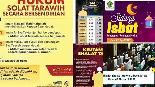 Apakah Hari Ini Tarawih