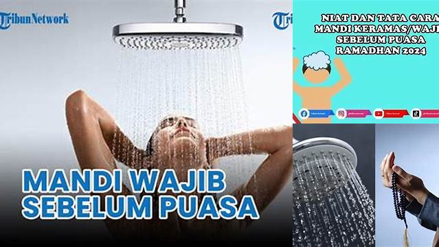 Apakah Harus Mandi Wajib Sebelum Puasa