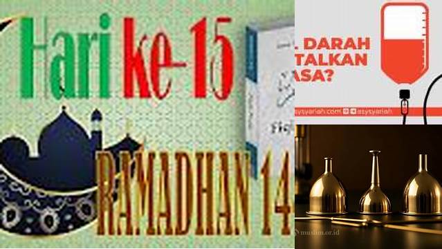 Apakah Mengeluarkan Darah Membatalkan Puasa