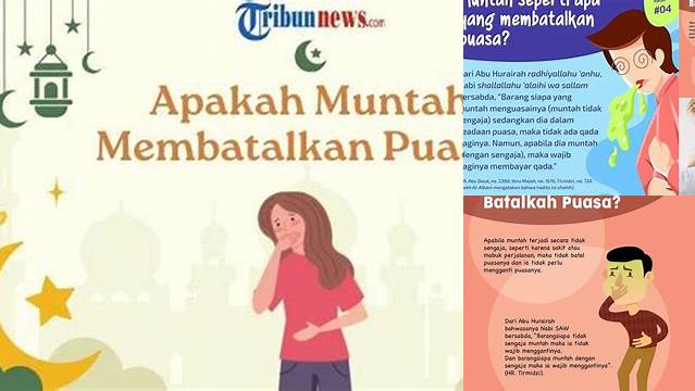 Apakah Muntah Tidak Disengaja Membatalkan Puasa