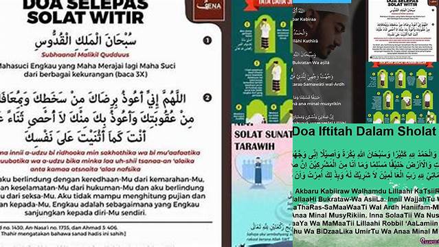 Apakah Shalat Tarawih Pakai Doa Iftitah