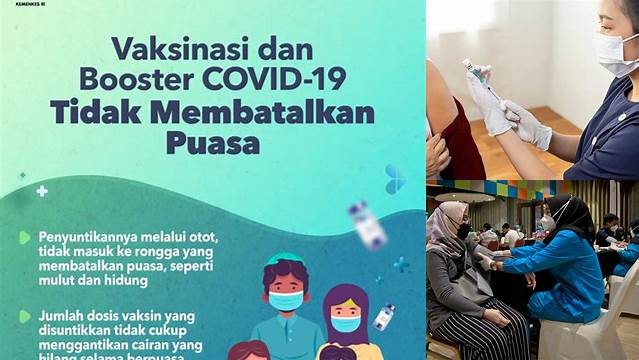 Apakah Vaksin Booster Membatalkan Puasa
