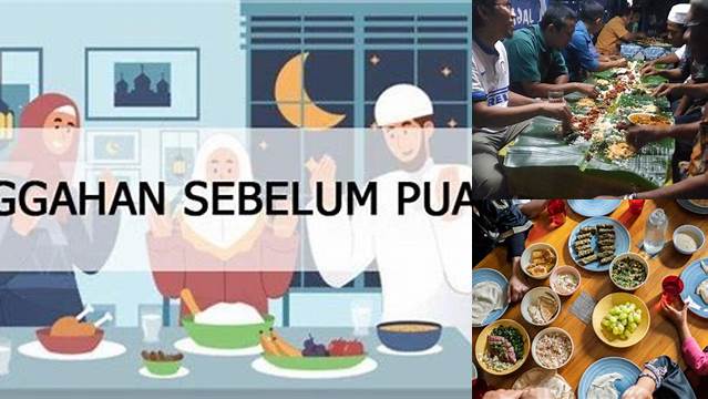 Arti Munggahan Sebelum Puasa