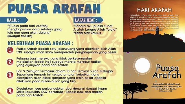 Arti Puasa Arafah