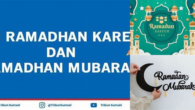 Ketahui 8 Hal Penting tentang arti ramadhan mubarak adalah untuk Idul Fitri