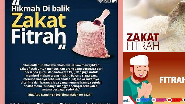 Arti Zakat Fitrah