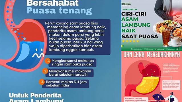 Asam Lambung Saat Puasa