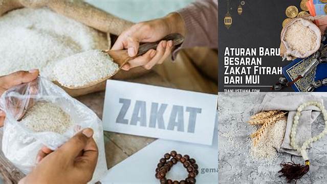 Aturan Zakat Fitrah