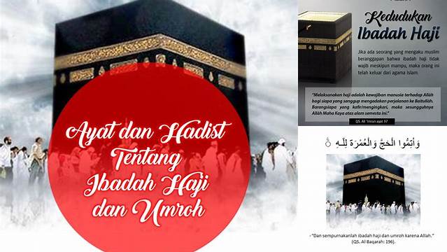 Ayat Tentang Ibadah Haji
