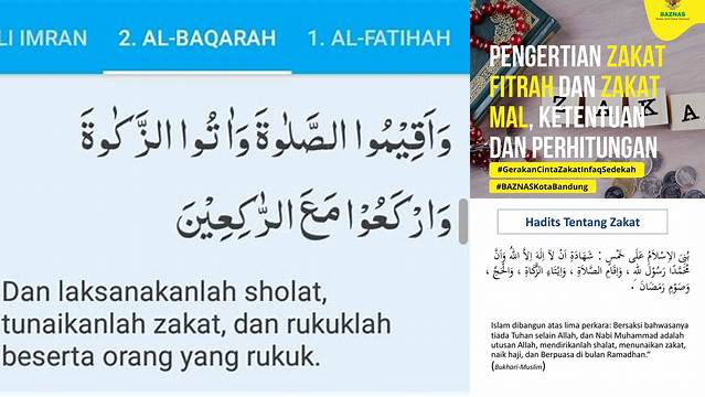 Ayat Tentang Zakat