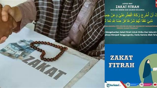 Bacaan Niat Zakat Fitrah