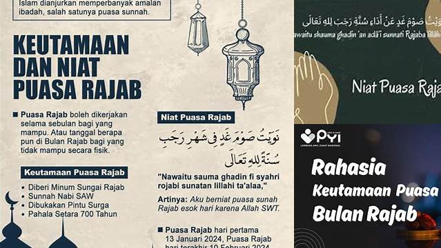 Bacaan Puasa Rajab