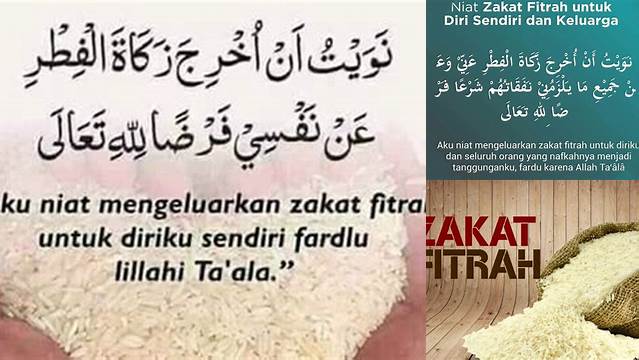 Bacaan Zakat Fitrah