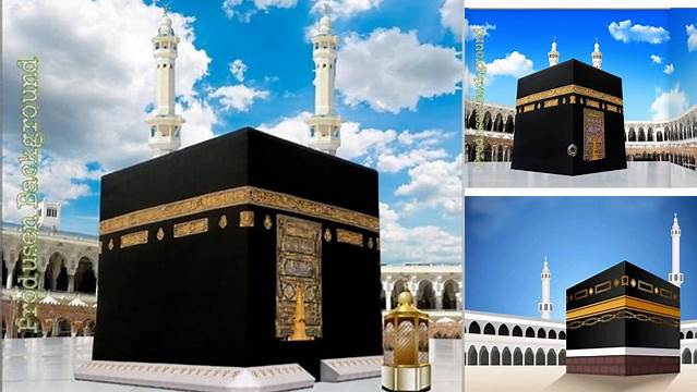 Background Kabah Manasik Haji