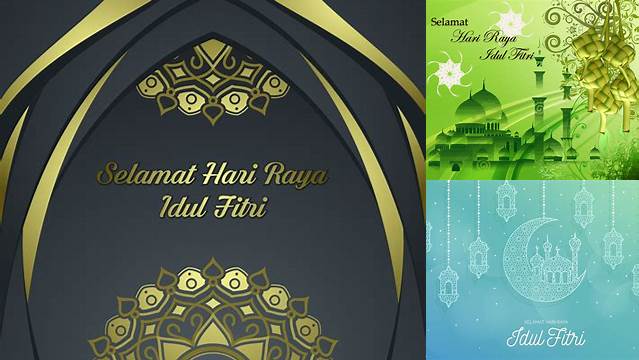 Background Selamat Hari Raya Idul Fitri