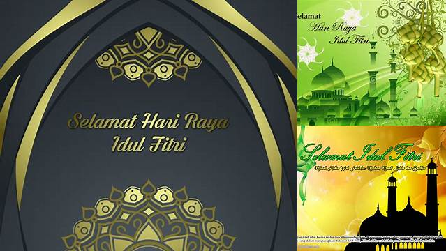 Background Selamat Idul Fitri