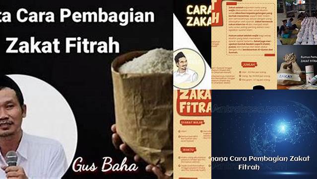 Bagaimana Cara Pembagian Zakat Fitrah