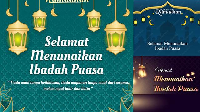 Baground Selamat Menunaikan Ibadah Puasa