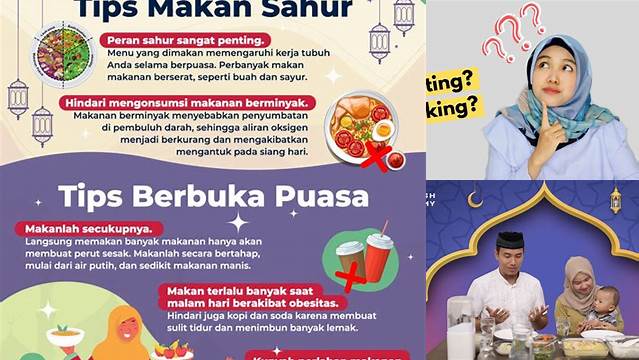 Bahasa Inggris Sahur Dan Berbuka Puasa