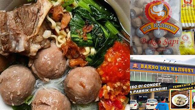 Bakso Son Haji Sony 1