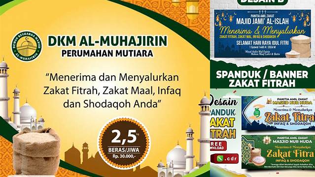 Baner Zakat Fitrah