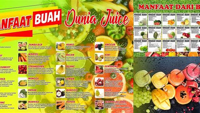 Temukan Manfaat Jus Buah yang Tak Terduga, Jarang Diketahui!